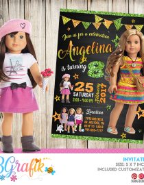 American Girl Invitation