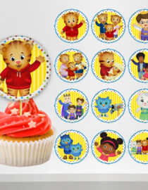 Daniel Tiger Cupcake Toppers