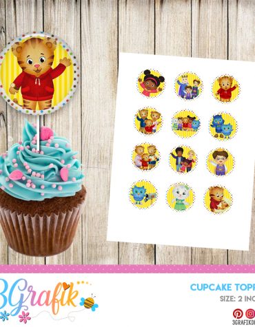 Moana – Cupcake Topper – Printable - 3Grafik