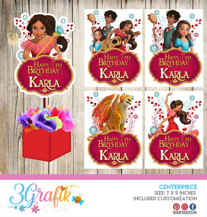 Elena of Avalor Centerpiece
