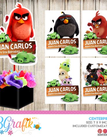 Angry Birds Centerpiece