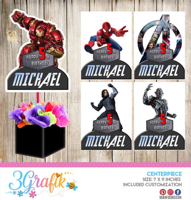 Avengers Centerpiece
