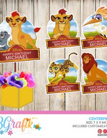 The Lion Guard Centerpiece