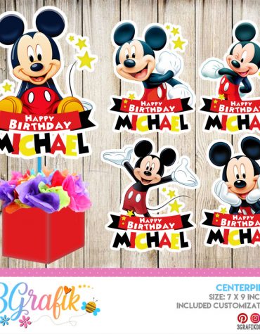 Mickey Mouse Centerpiece