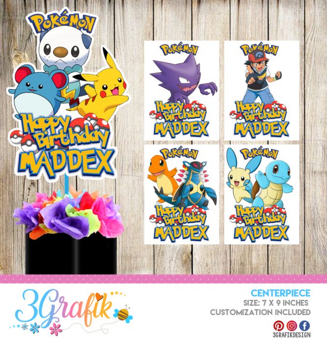 Pokemon Centerpiece