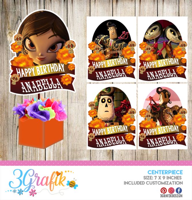 Book of life Centerpiece