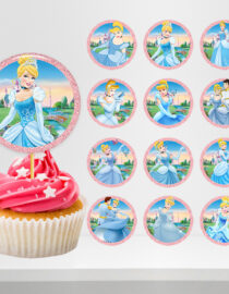 Cinderella Cupcake Toppers