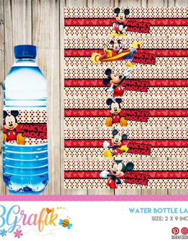 Preschool Graduation Water Bottle Labels by Classroom Cuties