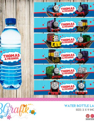 Louis Vuitton Theme Water Bottle Label available at The Brat Shack