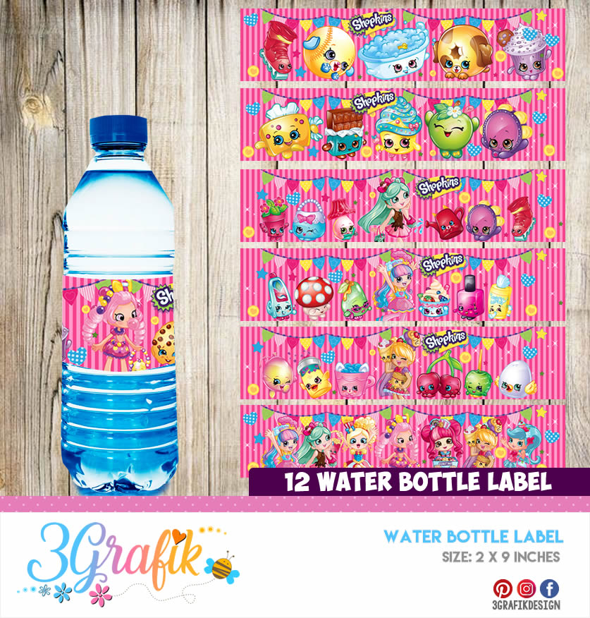 shopkins water bottle label printable 3grafik