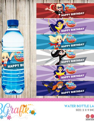 24Pcs Disney Encanto Bottle Labels Baby Shower Encanto Movie Theme