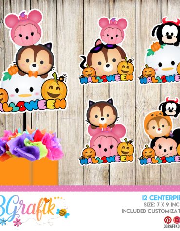 Tsum Tsum Halloween Centerpiece