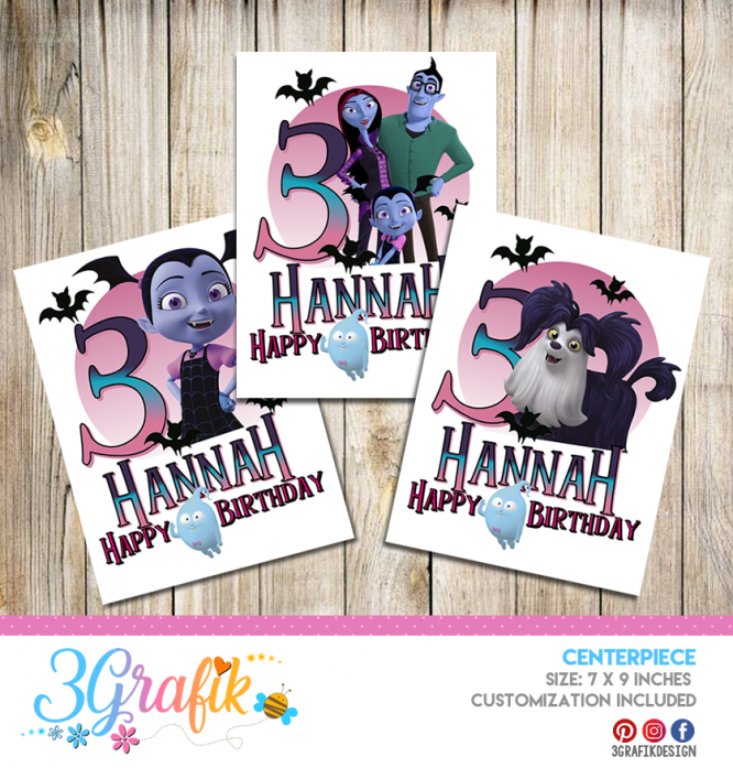Vampirina Centerpiece
