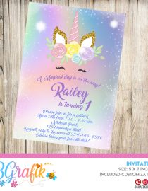 Unicorn Invitation