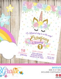 Unicorn Invitation