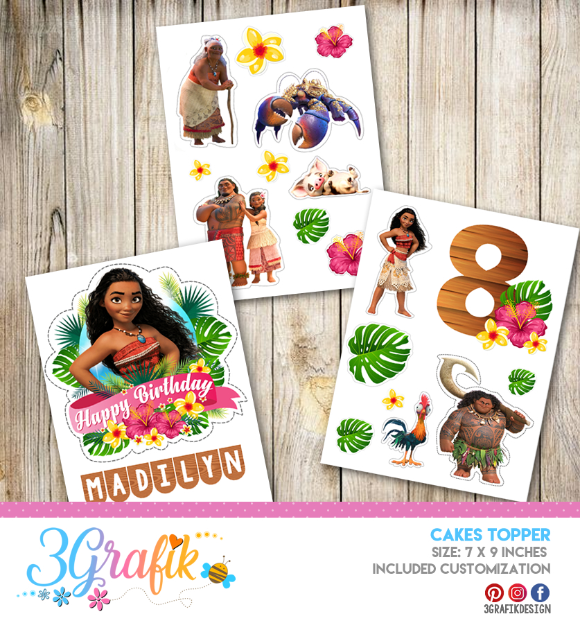 Our free Baby Moana cake topper... - Zoe's Fancy Cakes | Facebook