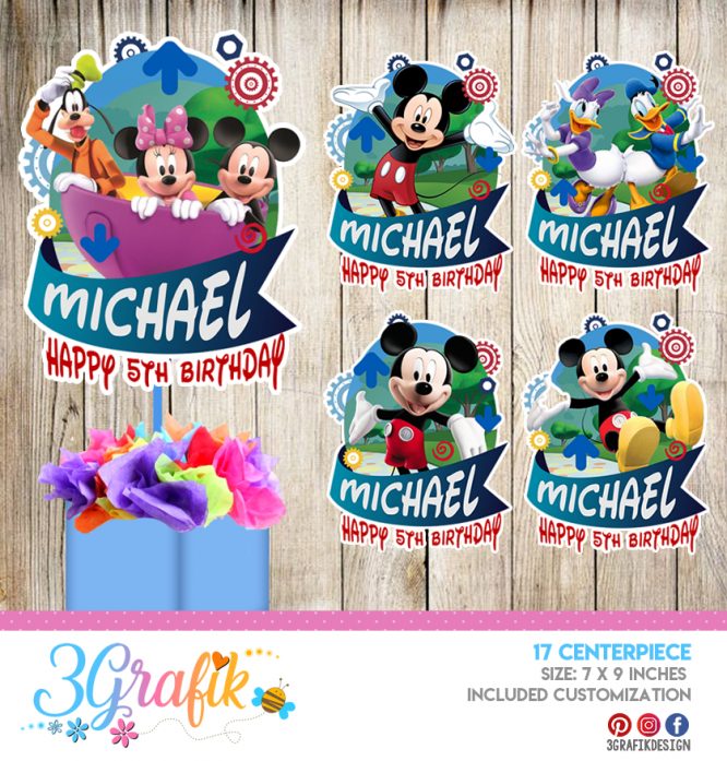 Mickey Mouse Centerpiece