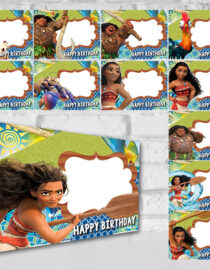 Moana Food Tent Cards