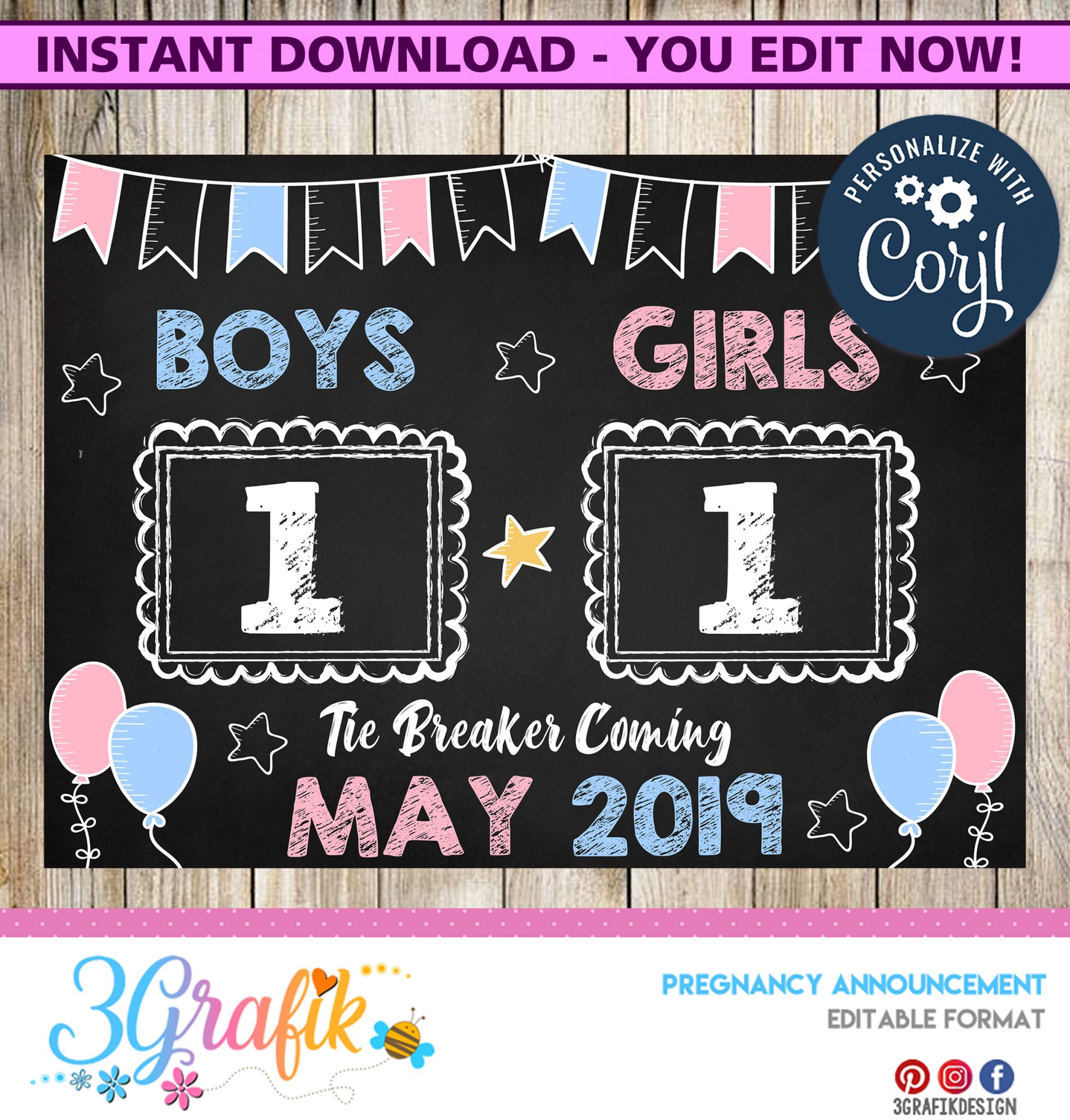 Tie Breaker Coming Soon SVG | Baby Announcement SVG 