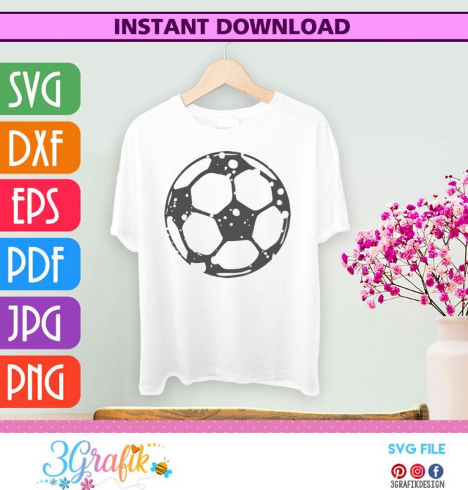 Sports ideas - Soccer- Ball SVG