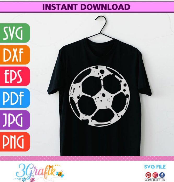 Sports ideas - Soccer- Ball SVG