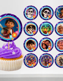 Coco Cupcake Toppers