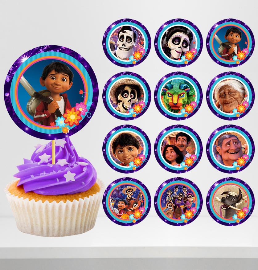 Coco Cupcake Toppers