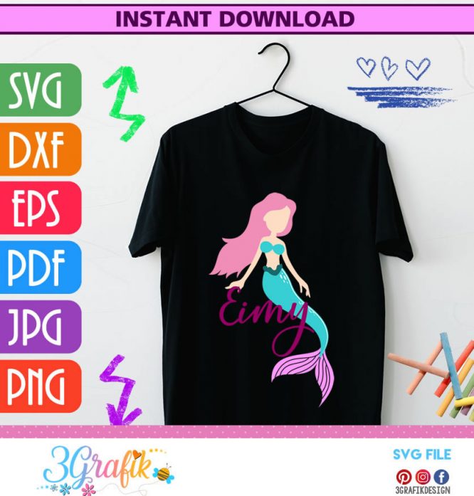The Little Mermaid- Mermaid- Sea- Ideas  SVG
