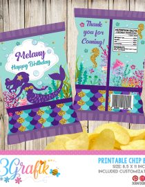 Mermaid Chip Bag