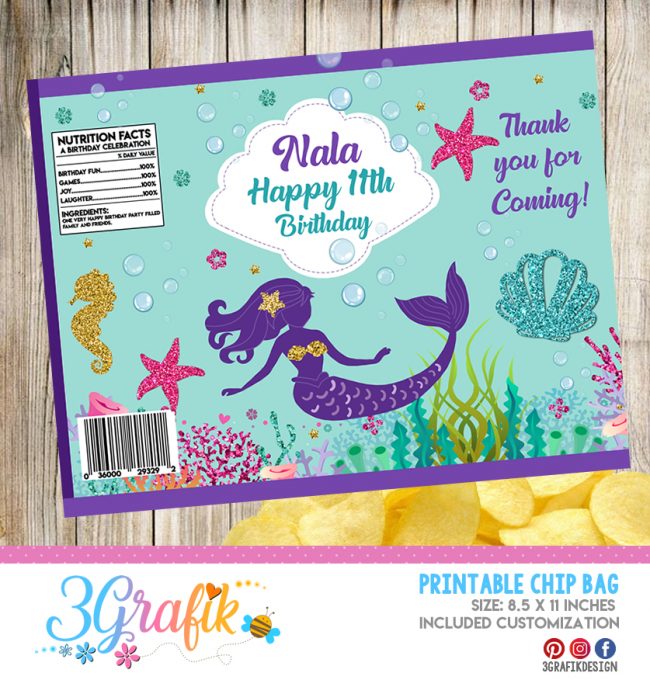 Printable valentine treat bag labels