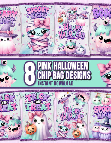 Halloween Chip Bag Printable