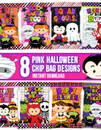 Halloween Chip Bag Printable