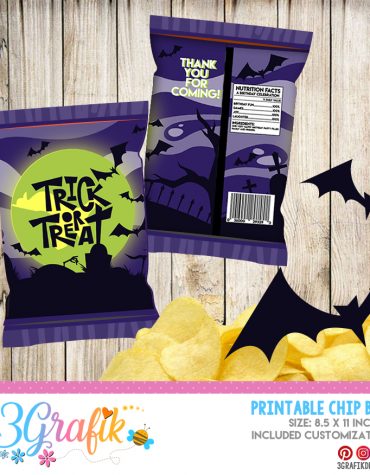 Trick or Treat Chip Bags