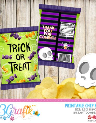 Trick or Treat Chip Bags