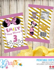 Minnie Mouse Chip Bag