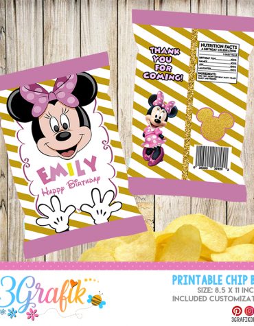 Minnie Mouse Chip Bag