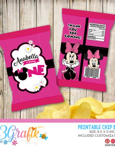 Minnie Mouse Chip Bag