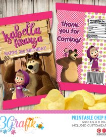 Chip-bag-Masha-and-the-Bear-Printable