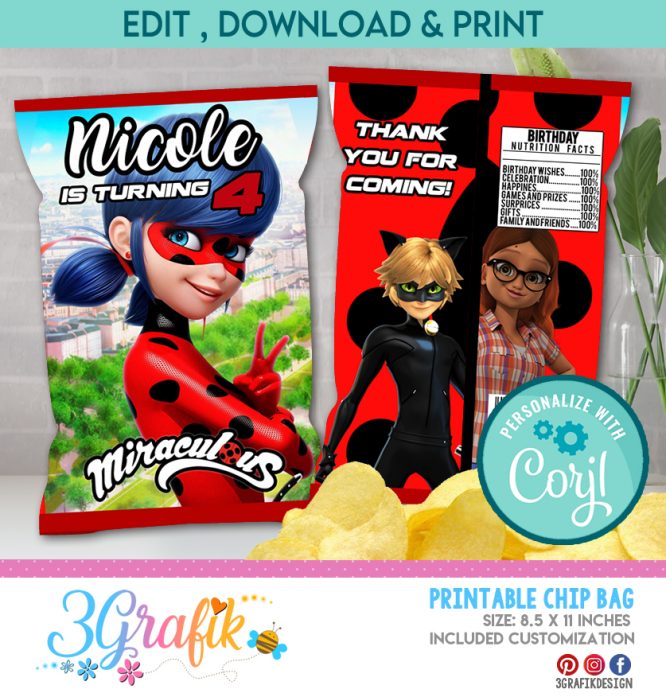 Miraculous chipbag