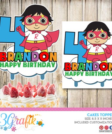 Download Inspired Ryan S World Archives 3grafik Printable Products For Yours Party S Invitations Centerpieces Cupcakes More 3grafik