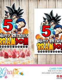 Dragon Ball Z cake topper