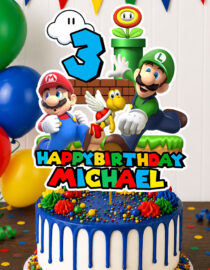 Mario Bros Cake Topper