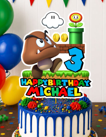 Mario Bros Cake Topper