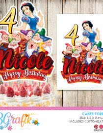 Snow White Cake Topper