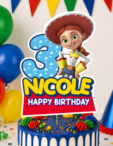 Toy Story Birthday Cake Topper