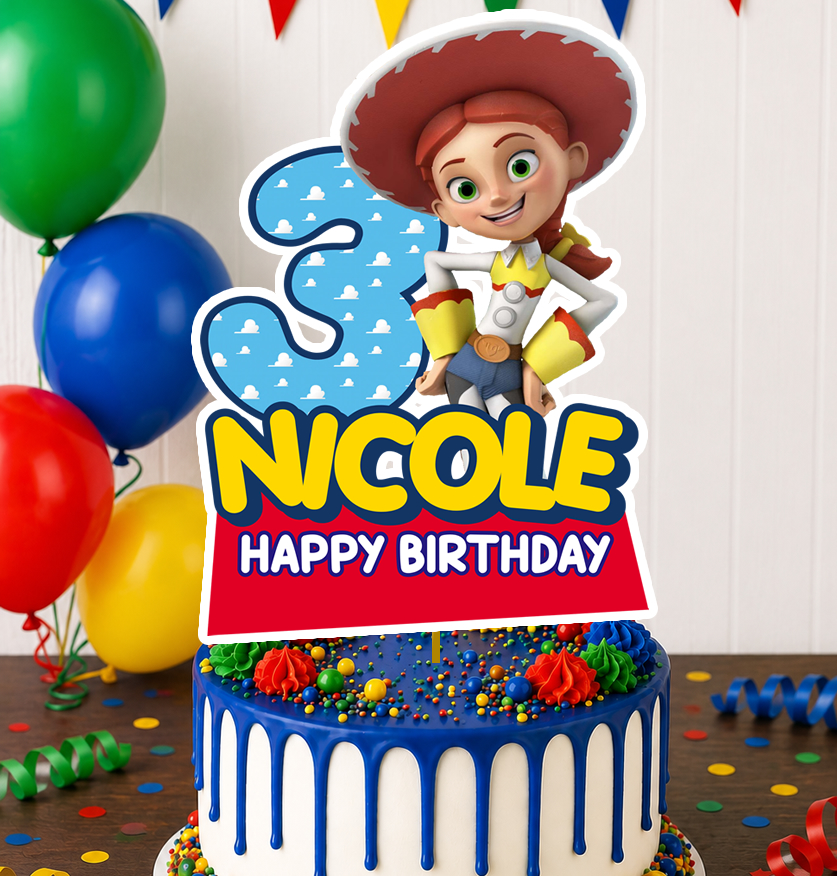 Toy Story Birthday Cake Topper