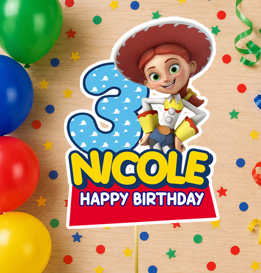 Toy Story Birthday Cake Topper