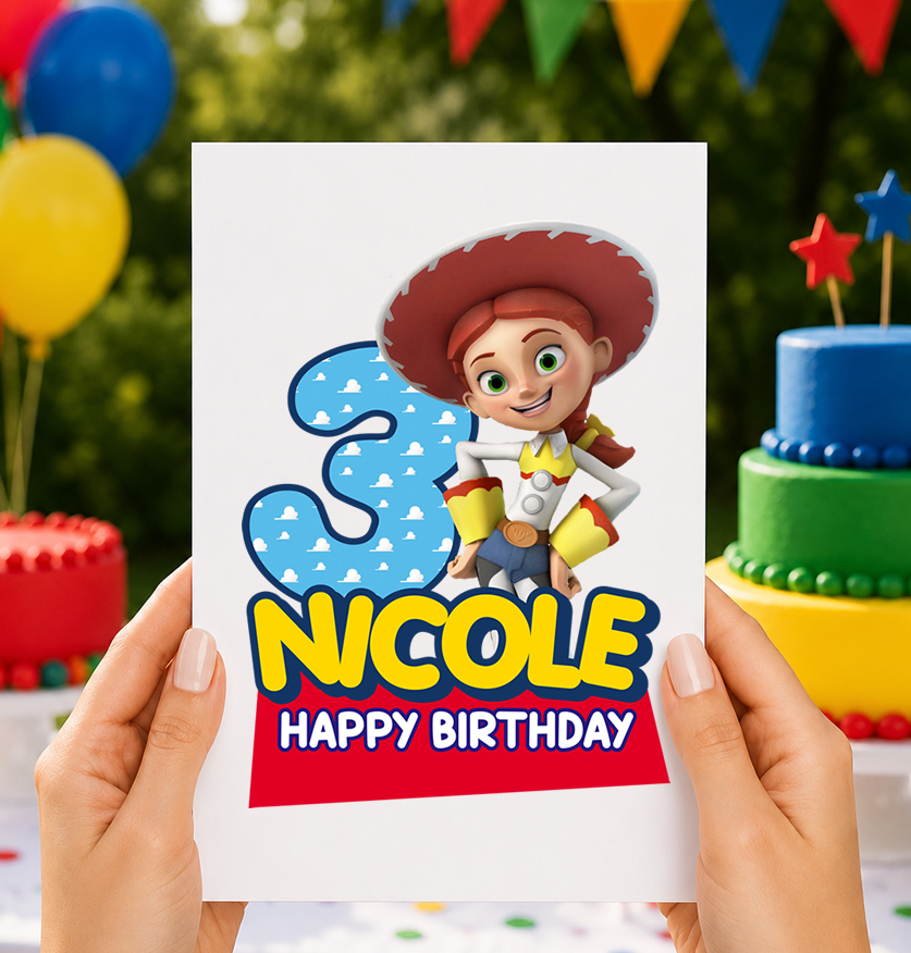 Toy Story Birthday Cake Topper