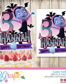 Vampirina Cake Topper