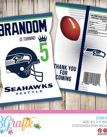 Seattle Seahawks Chip bag